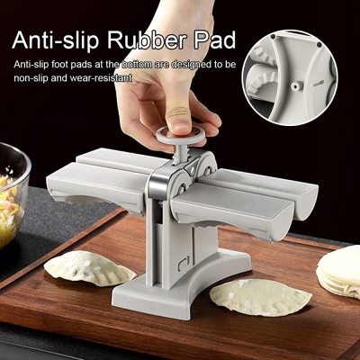 2-in-1 Automatic Dumpling Maker – Double-Head Dumpling Mold