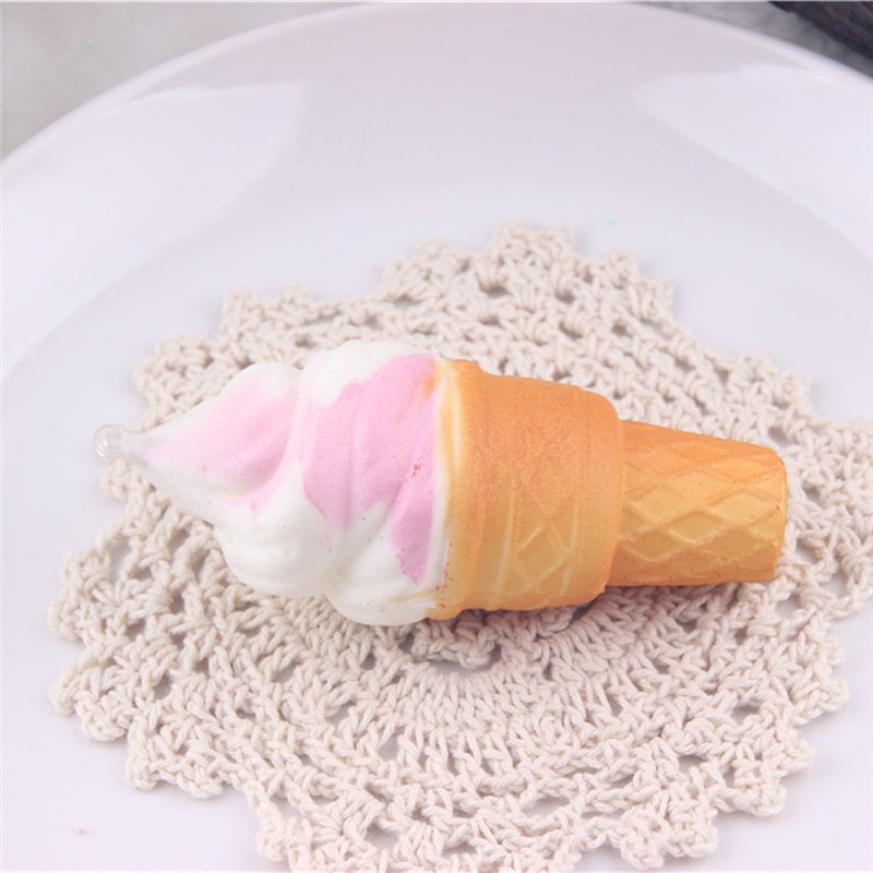 Cute Ice Cream Squishy Toy – Slow-Rising Squeeze Fidget