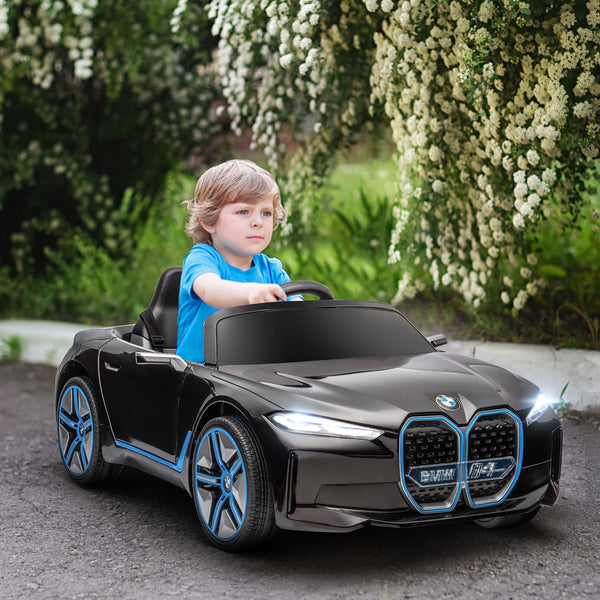 12V Black Kids Ride-On Car with Remote Control