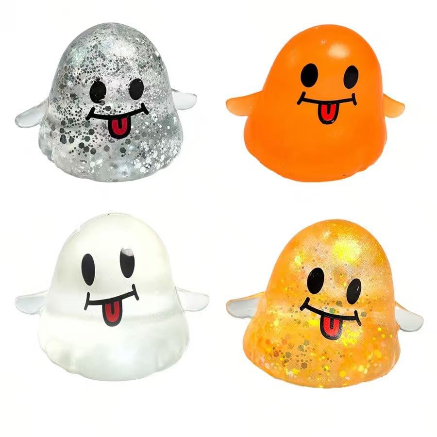 Cute Halloween Ghost Squishy Toy – Soft & Slow-Rising Fidget