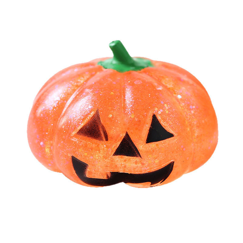 Funny Pumpkin Squishy Toy – Squeeze & Squish Halloween Fun