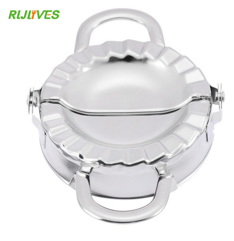 Stainless Steel Dumpling Maker & Wrapper Cutter – DIY Kitchen Tools