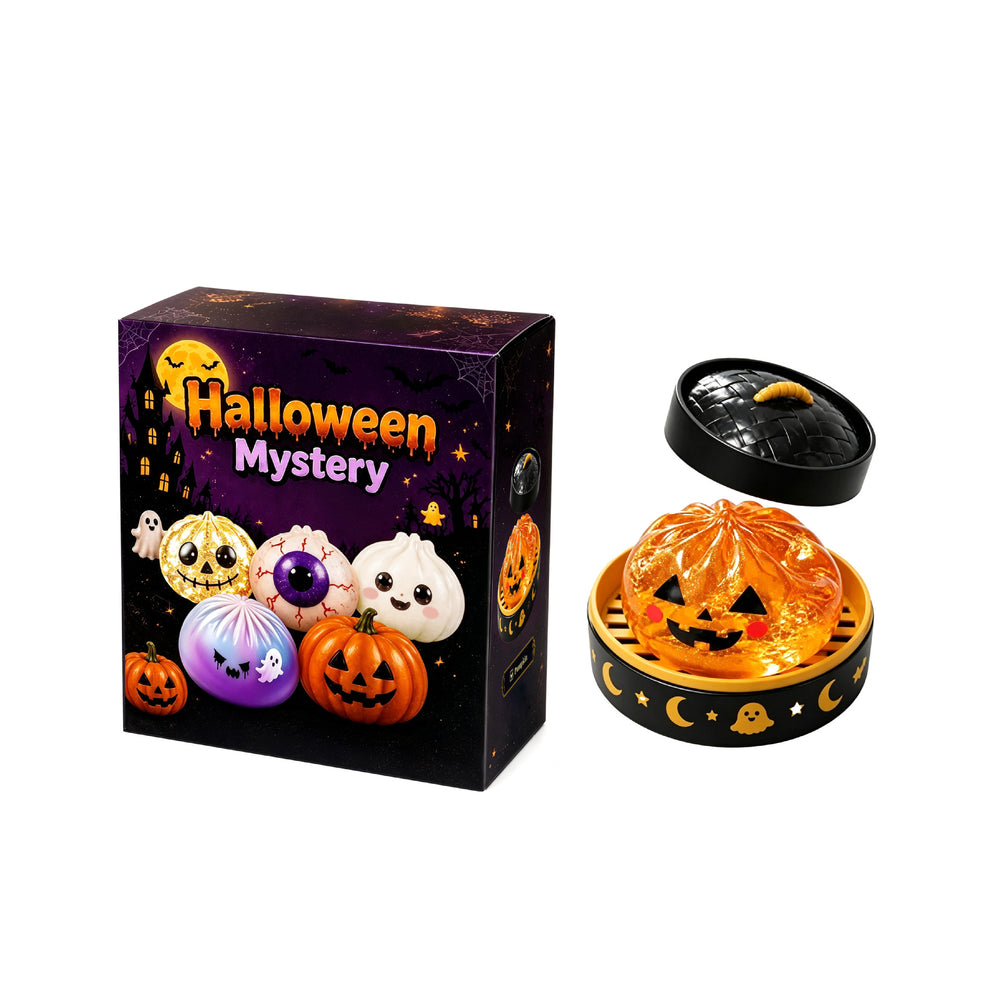 Halloween Squishy Toys – Spooky Slow-Rising Stress Relief Fidgets
