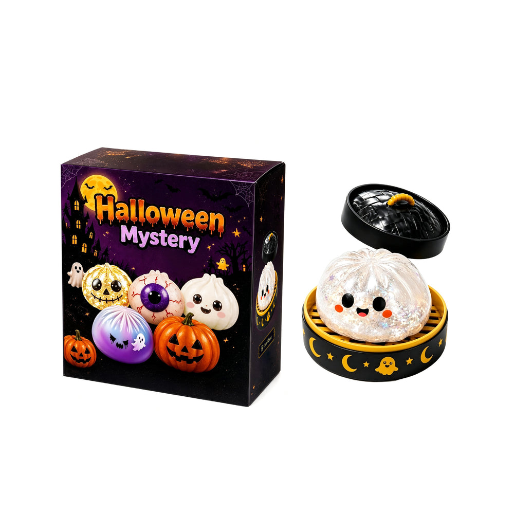 Halloween Squishy Toys – Spooky Slow-Rising Stress Relief Fidgets