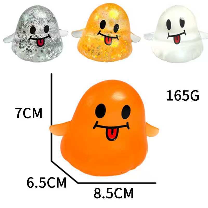 Cute Halloween Ghost Squishy Toy – Soft & Slow-Rising Fidget