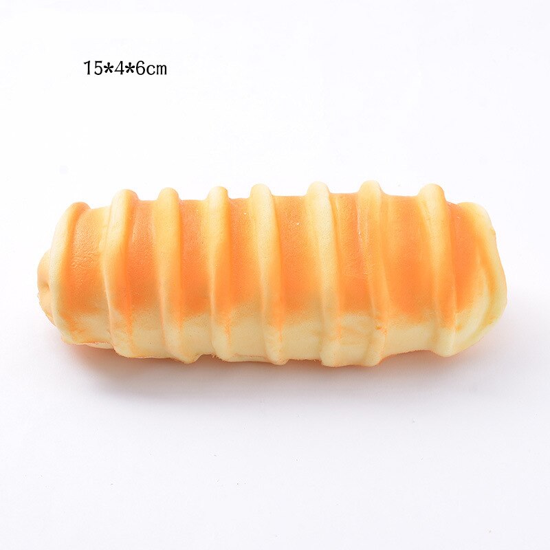 Realistic Food Squishy Toys – Bread, Toast & Donut Fidgets