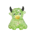 Glitter Highland Cow Squishy Toy – Cute Slow-Rising Fidget