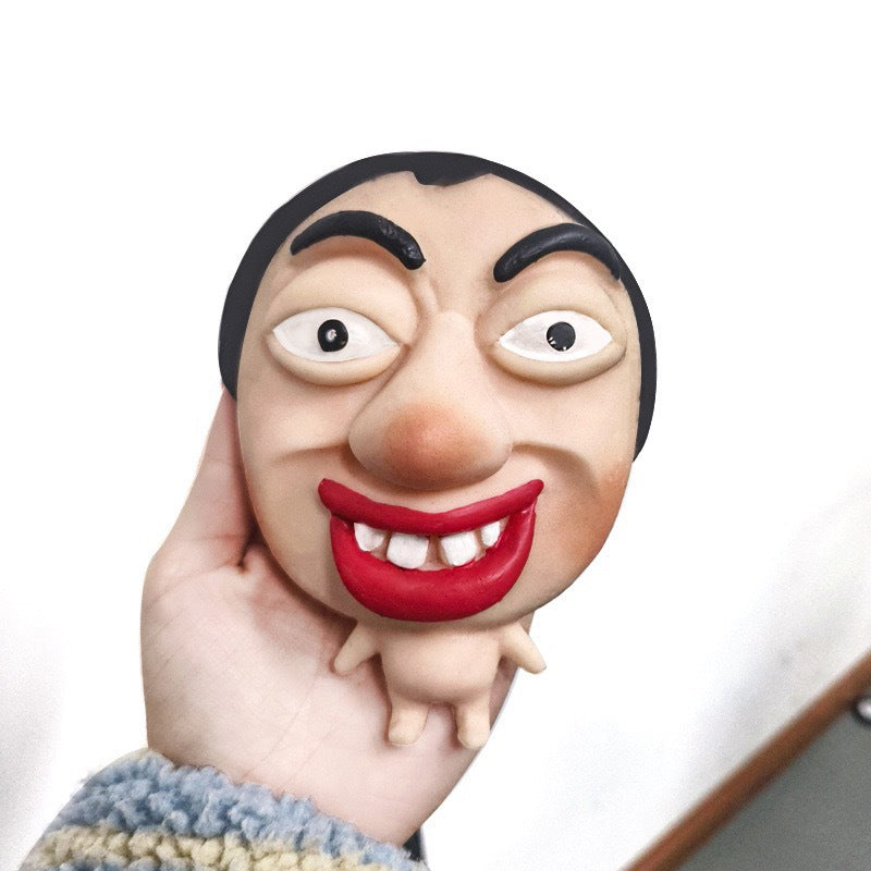 Funny Ugly Face Squishy Toy – Big Face Slow-Rising Fidget