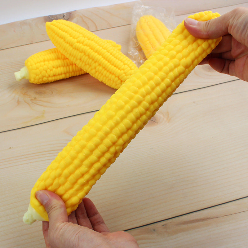 Realistic Corn Squishy Toy – Soft Squeeze & Pull Fidget