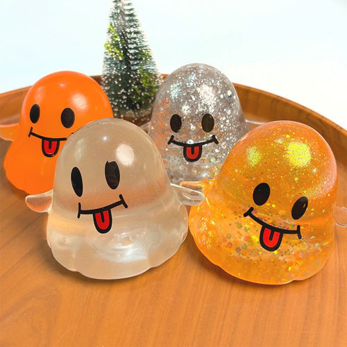 Cute Halloween Ghost Squishy Toy – Soft & Slow-Rising Fidget
