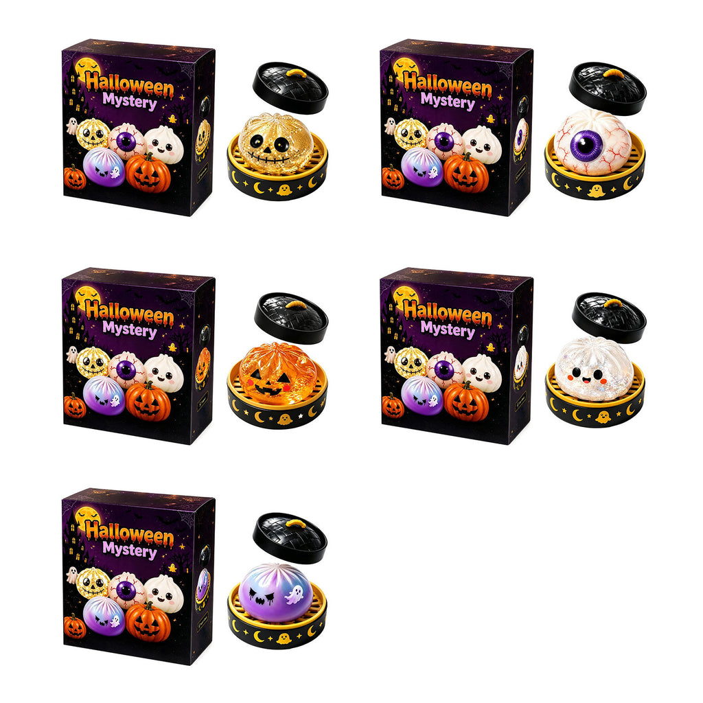 Halloween Squishy Toys – Spooky Slow-Rising Stress Relief Fidgets