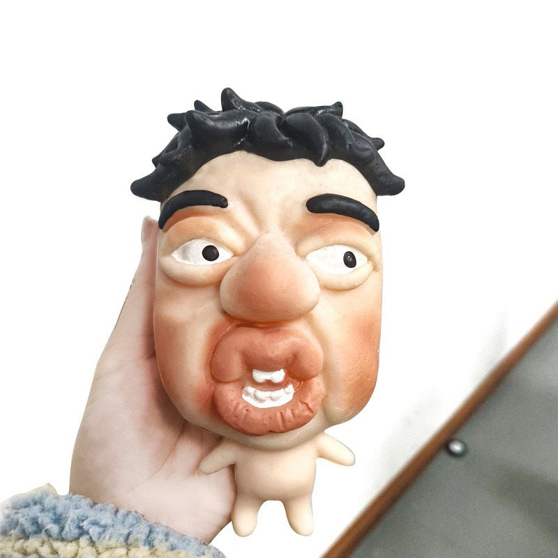Funny Ugly Face Squishy Toy – Big Face Slow-Rising Fidget