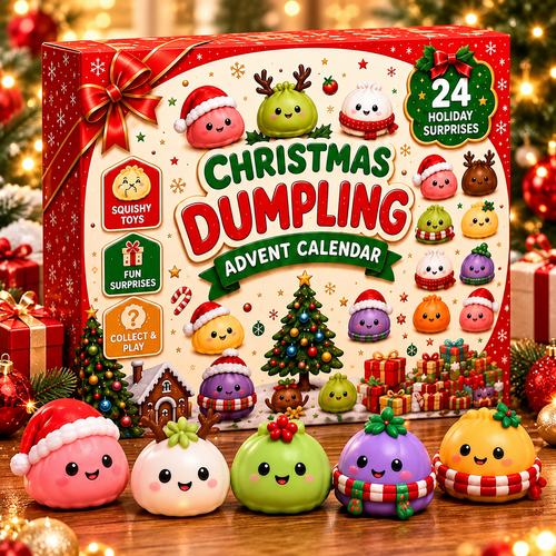 Christmas Squishy Advent Calendar – 24 Days of Surprise Toys