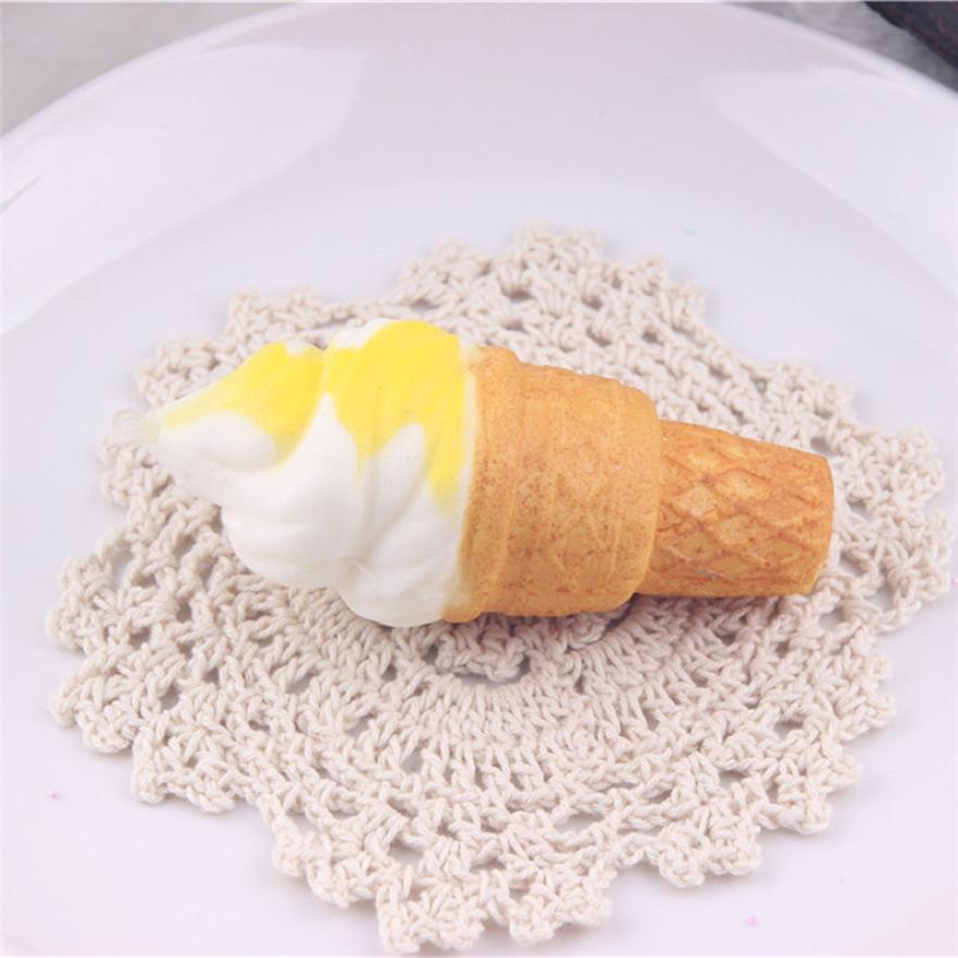 Cute Ice Cream Squishy Toy – Slow-Rising Squeeze Fidget
