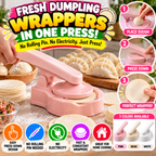 Manual Dumpling Wrapper Press – Easy Dough Flattening Tool